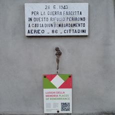 Memorial stone to the bombing victims 28 June 1943