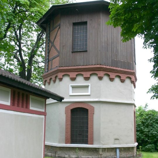 Water tower at Tattendorf railway station