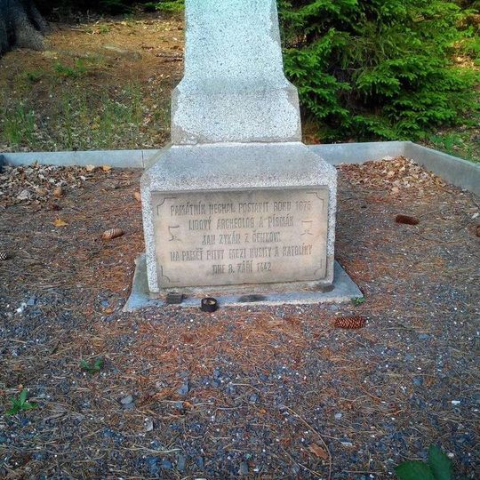 Památník husitské bitvy u Čenkova v Brdech