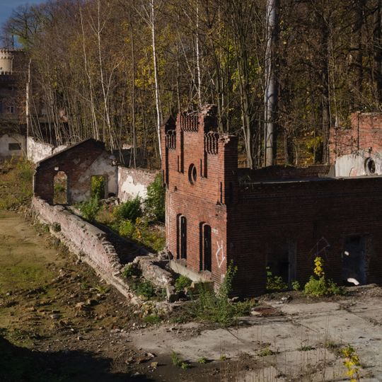 Stajnia w zespole pałacowym i folwarcznym w Siemianowicach Śląskich