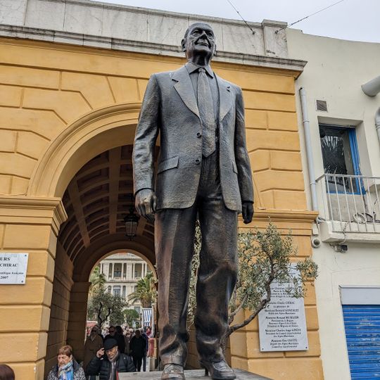 Statue de Jacques Chirac
