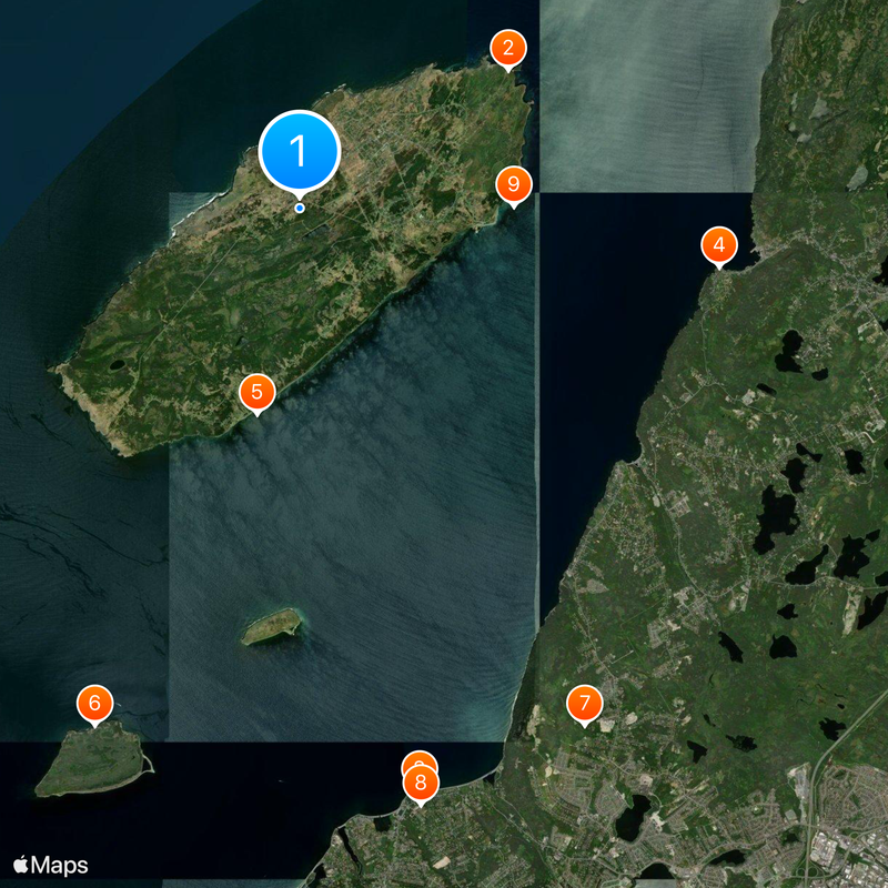 Bell Island Map