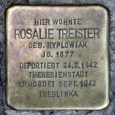 Stolperstein dedicated to Rosalie Treister
