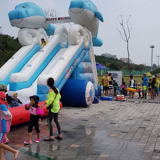 안양천 물놀이장