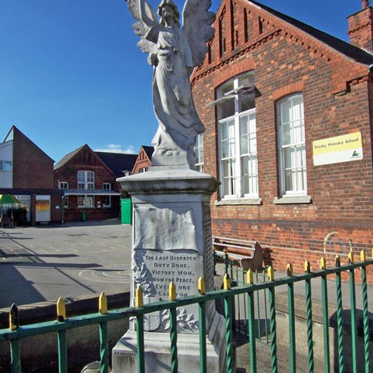 Crosby School War Memorial, Scunthorpe