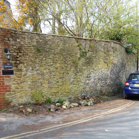 Wall To Vicarage Facing Vicarage Lane