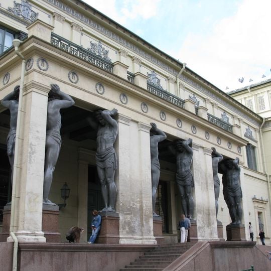 Hermitage Portico with Atlantes
