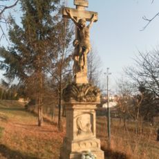 Kříž u domu Svatopluka Čecha 233 v Uherském Brodu