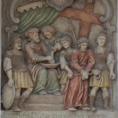 1. Station des Kreuzwegs in Stiefern