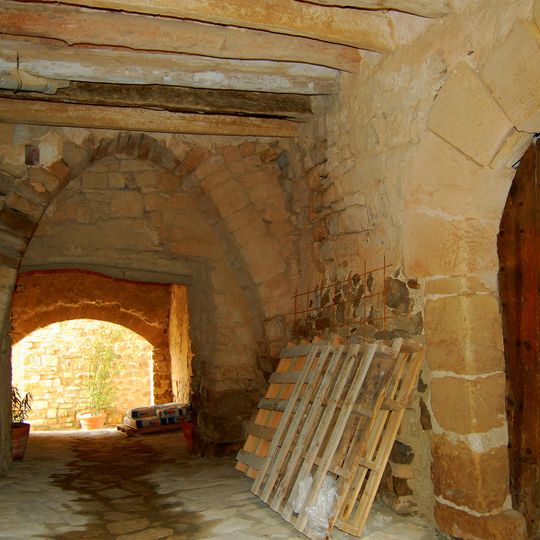 Pas cobert del carrer Forn