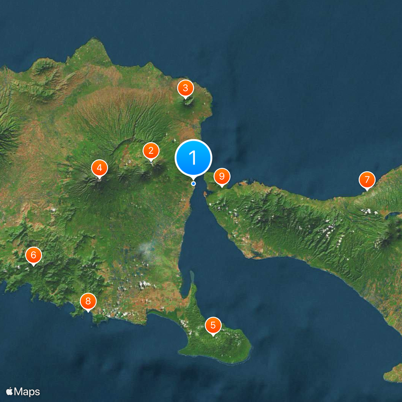 Ketapang railway station Map