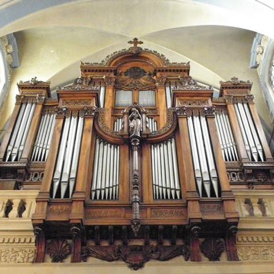 Orgue de tribune de l'église Saint-Polycarpe
