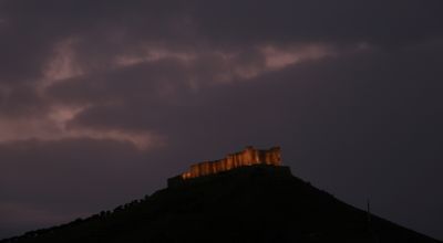 At night 0