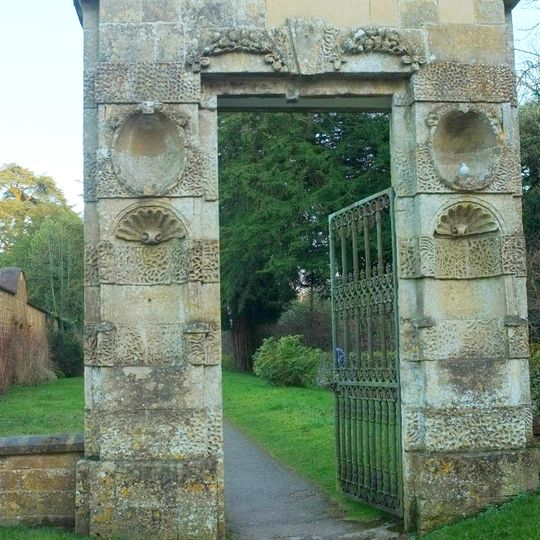 Churchyard Gateway Approximately 20 Metres East Of The Vicarage