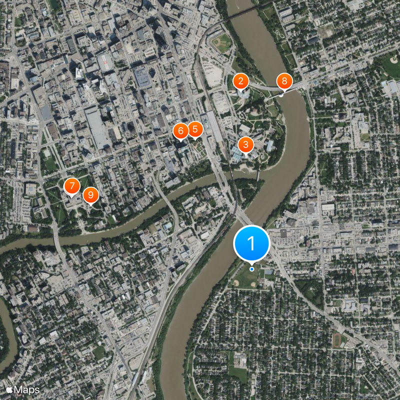 Winnipeg Metropolitan Region Map