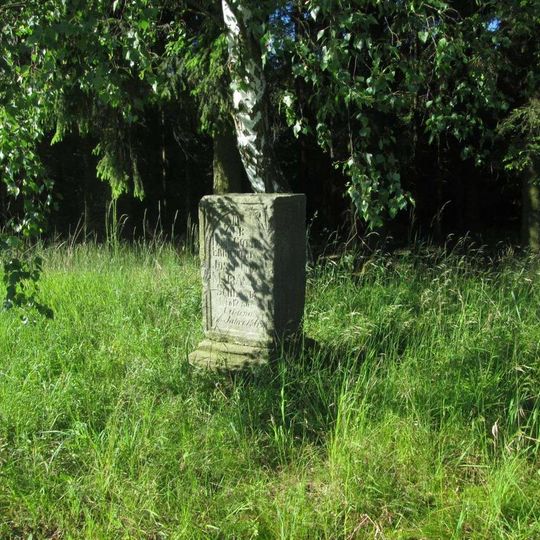 Kříž západně od Číhané