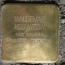 Stolperstein für Waldemar Kosowzow