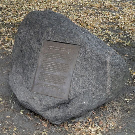 Memorial stone for Kamal Kilade