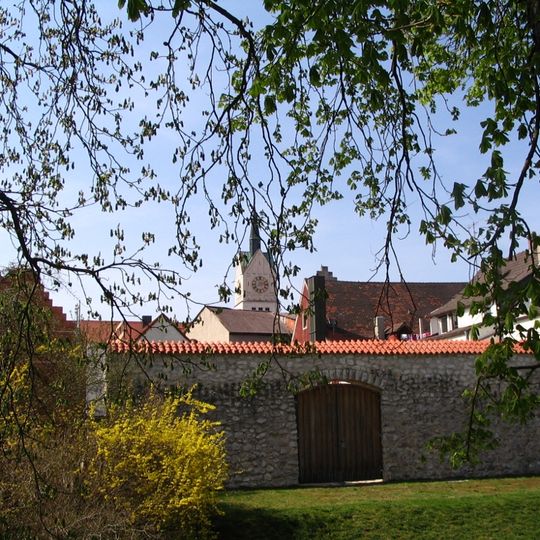 Teilstück der östlichen Stadtmauer