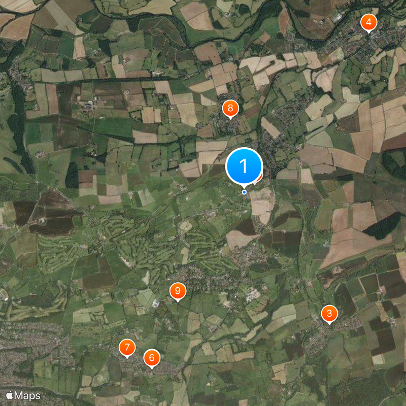 The Bingley Arms Mapa