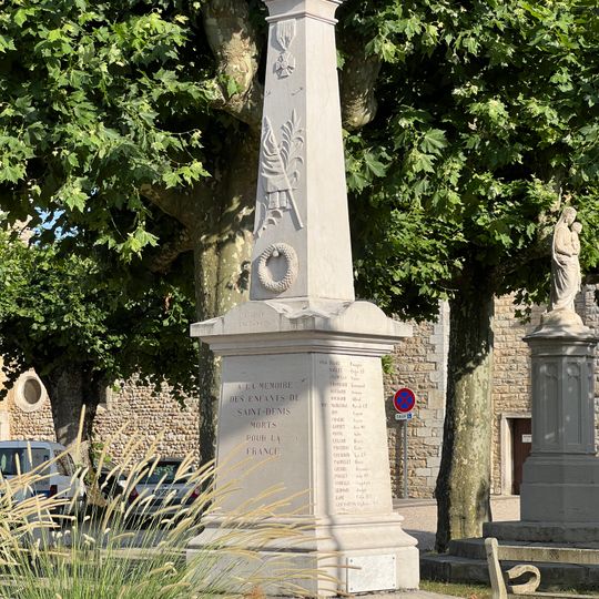 War memorial of Saint-Denis-lès-Bourg