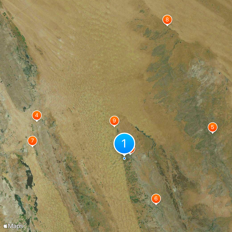 Al Zulfi governorate Map