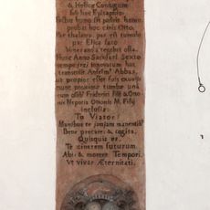 Grabstein für Pfalzgraf Otto V. von Scheyern und seine Gemahlin Heilika