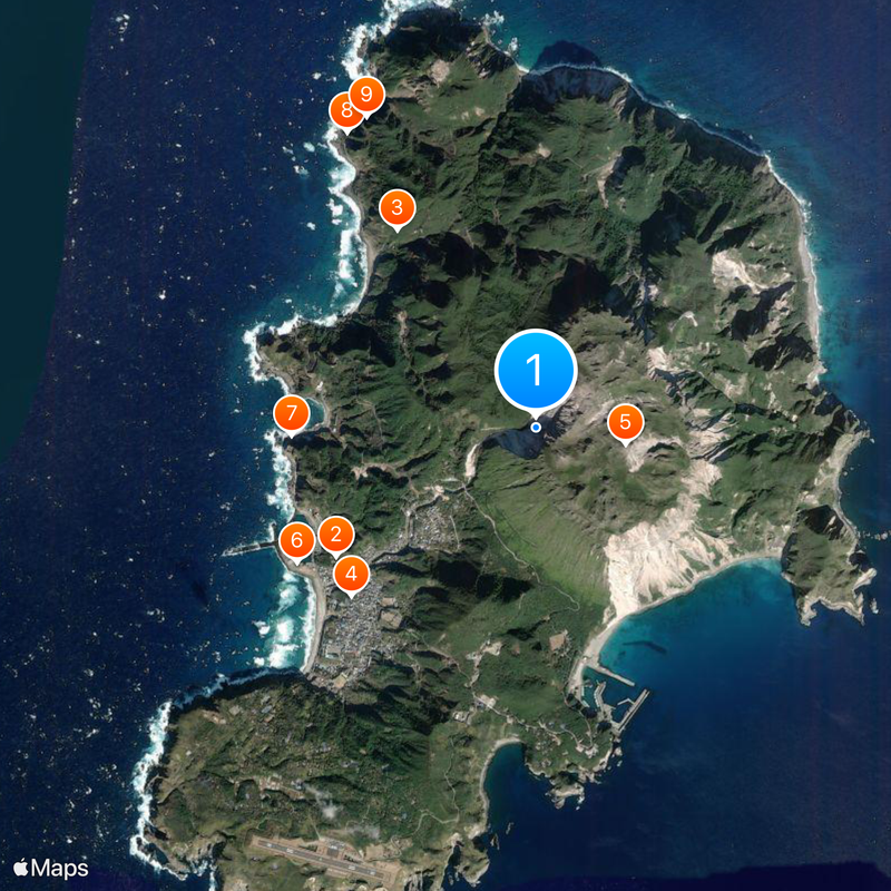 Kōzu-shima Map
