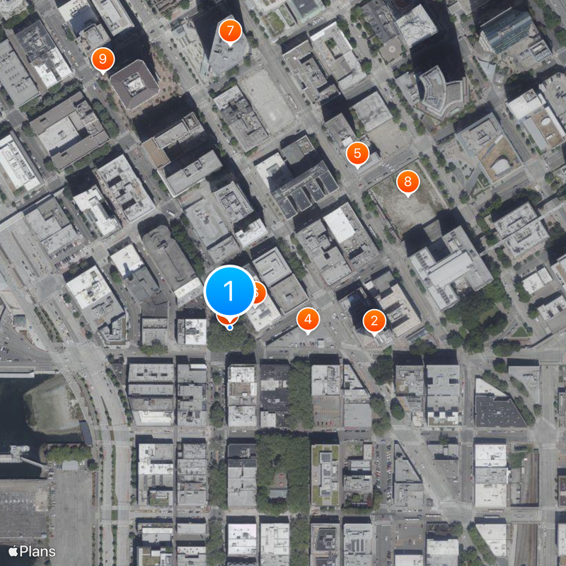 Seattle Underground Mapa