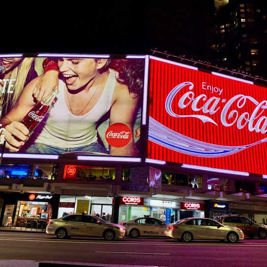 Coca-Cola billboard