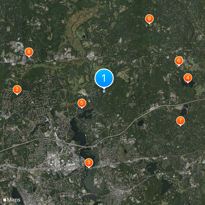 MetroWest Map