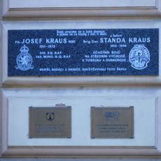 Plaque to Josef and Standa Kraus