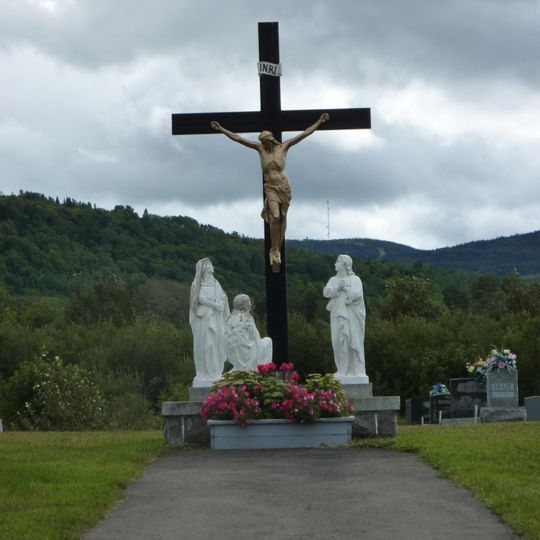 Calvaire du cimetière de Val-Brillant