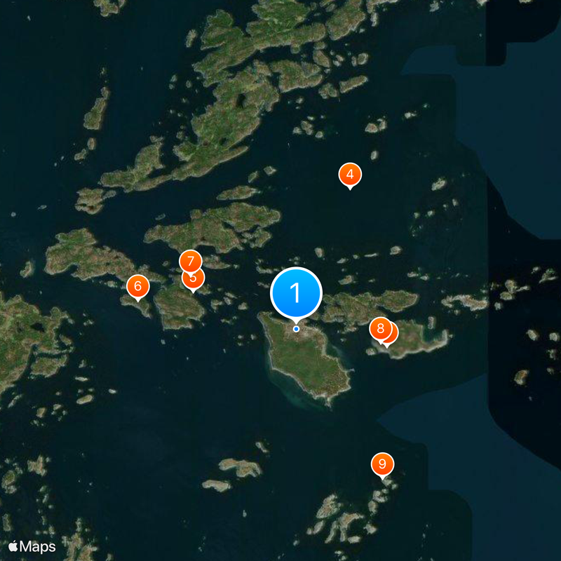 Sandhamn Map
