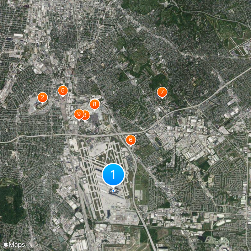 Worldport Map