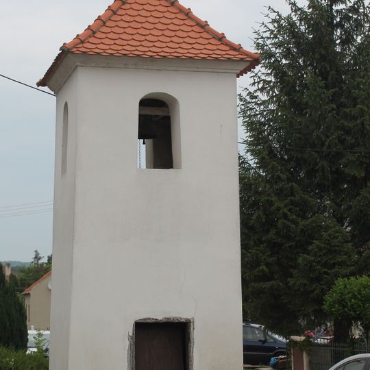 Olbramovice, zvonice u čp. 191