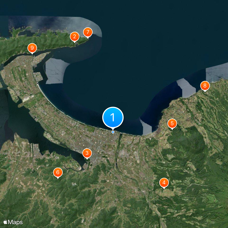Kaike Onsen Map