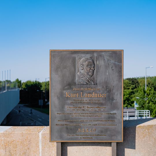 Kurt Landauer Gedenktafel