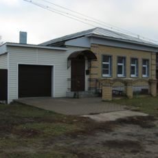 Дом, в котором родился и до 1930 г. жил и работал художник-миниатюрист А.Ф. Котягин (1882-1943) (Мстёра)