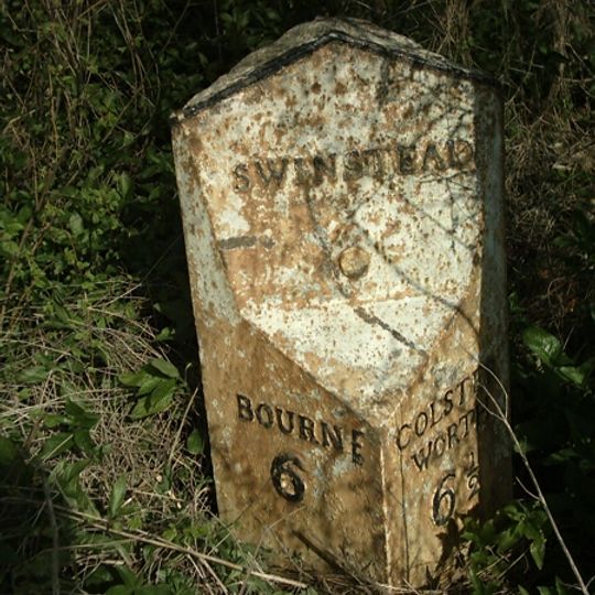 Milestone Near Norwood Farm