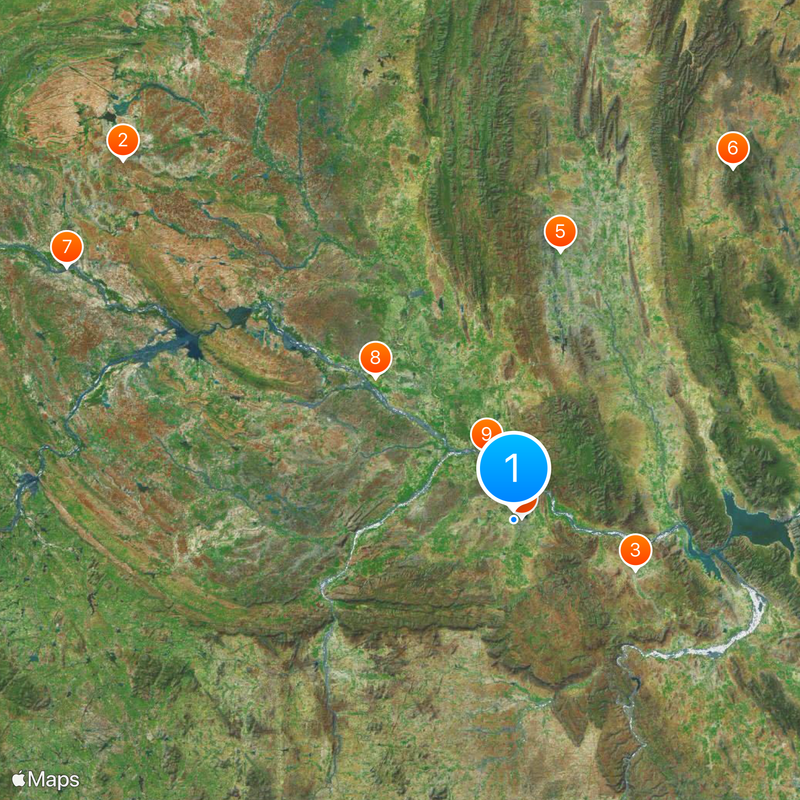 Distretto di Kadapa Mappa