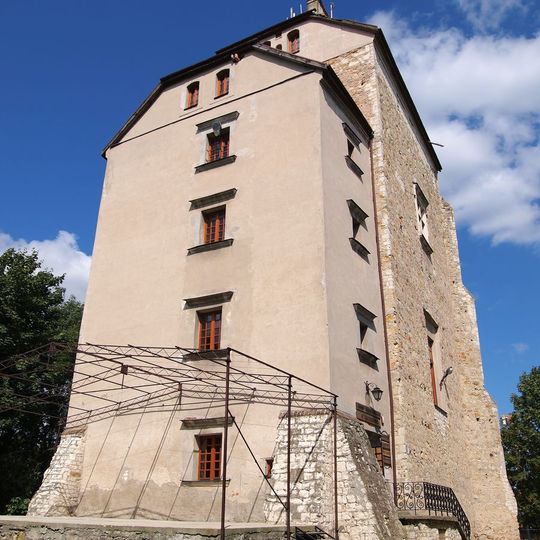 Zamek, tzw. Wieża Ariańska