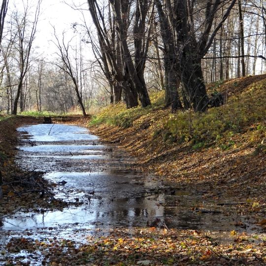 Manor park in Bieliny