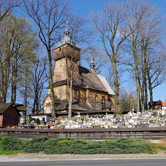 Gravedigger's house in the new cemetery in Stara Wieś