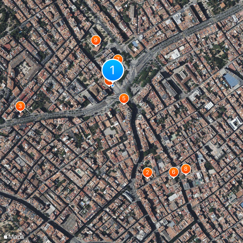 Barcelona Metro line 9 Map