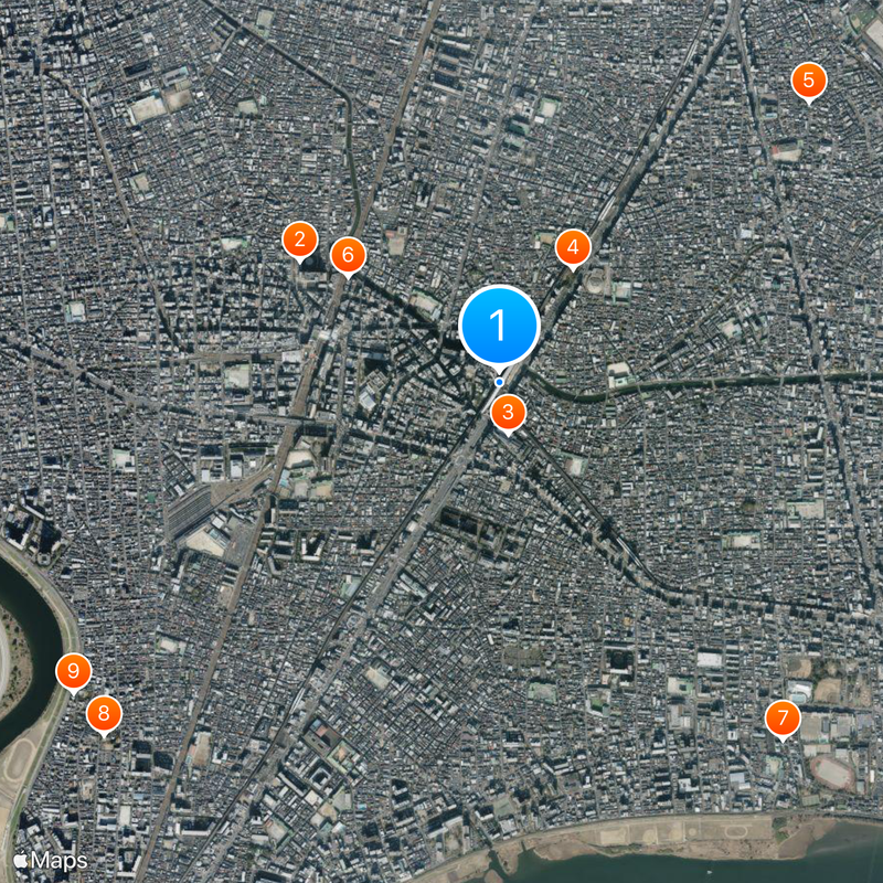 Keikyū Kamata Station Map
