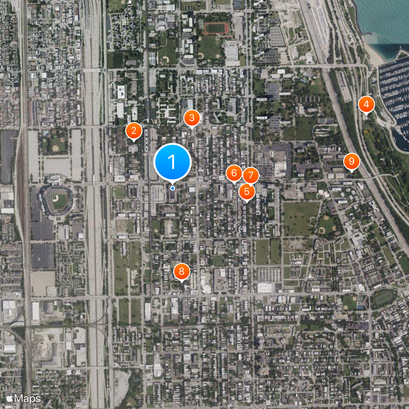 Chicago Fire Department Map
