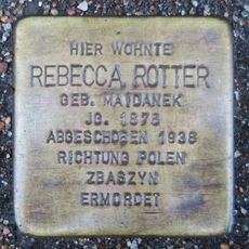 Stolperstein dedicated to Rebecca Rotter