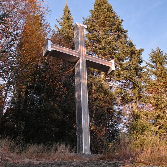 Croix lumineuse de Sainte-Brigitte-de-Laval