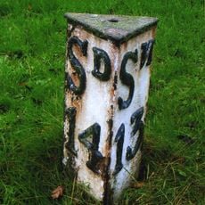 Milepost, 10 Metres North Of Restalrig